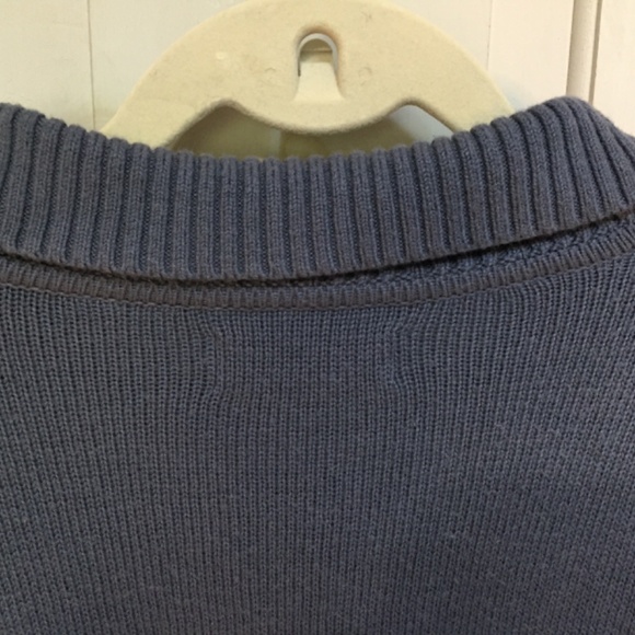 Hollister Blue and Tan Patterned Cardigan - Picture 15 of 15